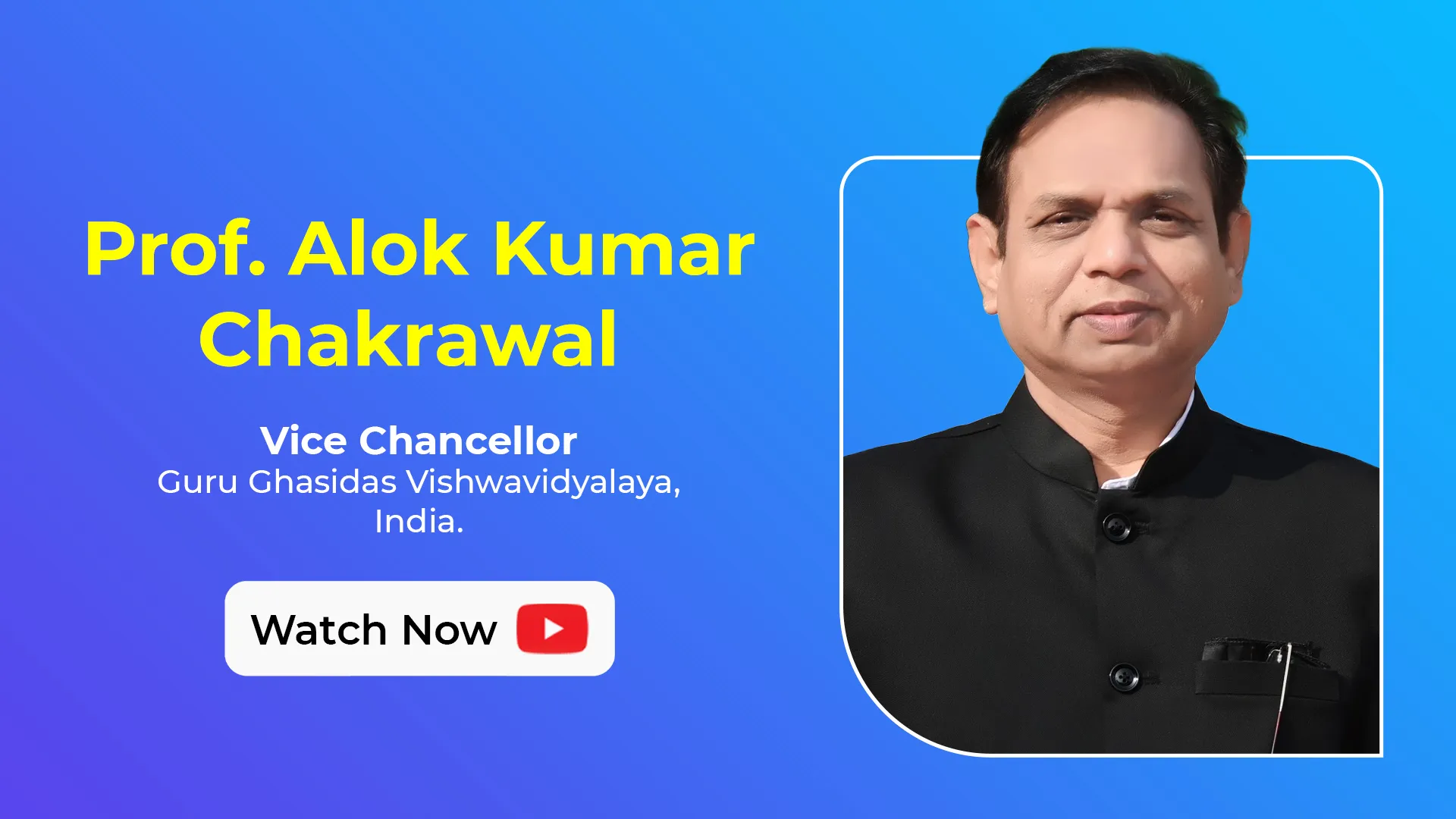 LEAP 2025 Nominee - Prof. Alok Kumar Chakrawal